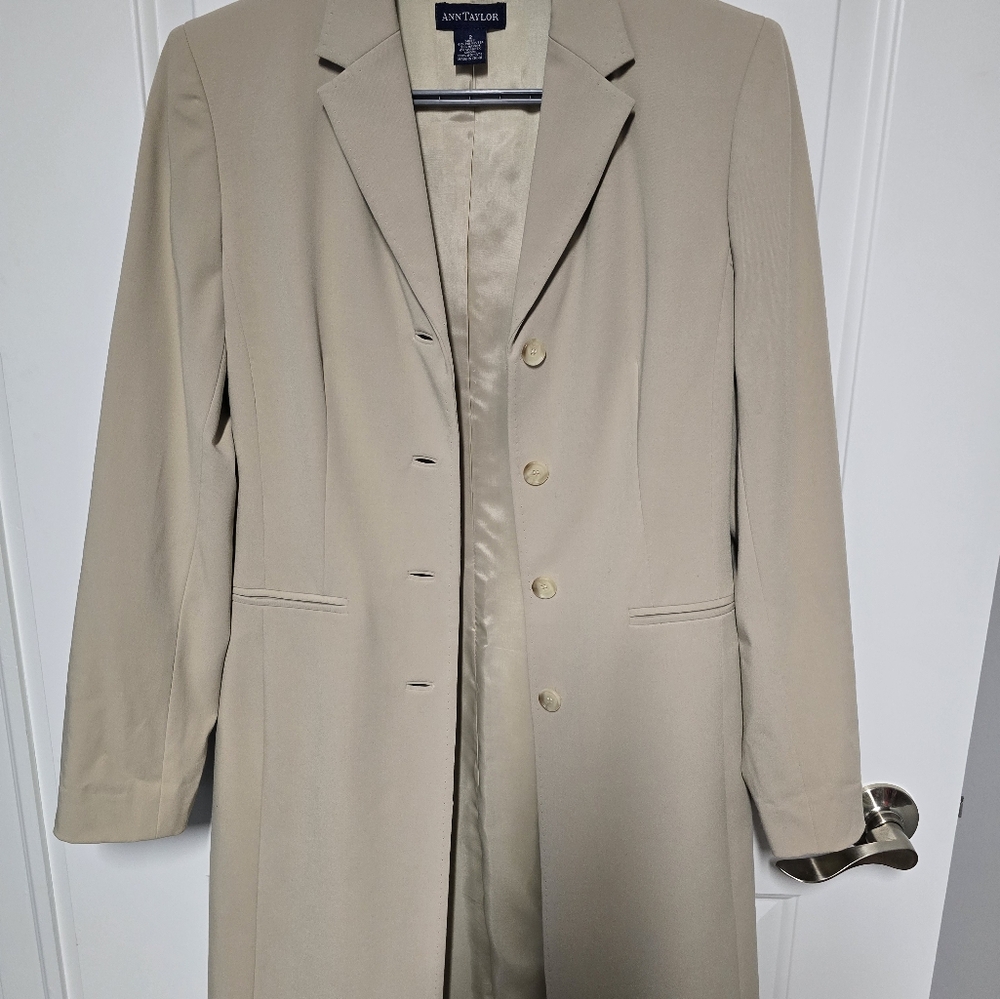 Ann Taylor long jacket